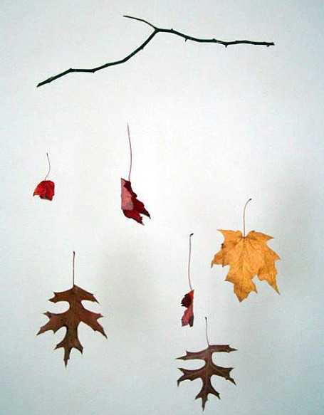 Аппликация листьев из бумаги – Листья гармошкой из бумаги: 8 вариантов, шаблоны, мастер-класс