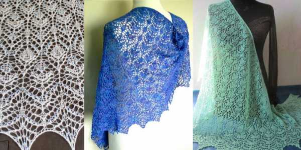 Ажурный шарф спицами – Шарфы ажурные, как связать спицами