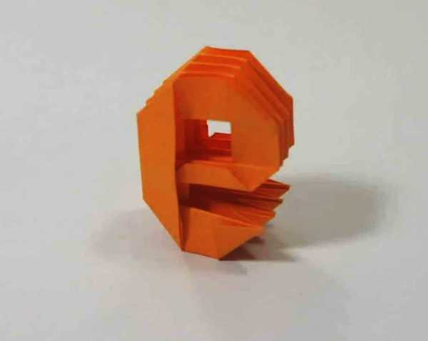 Буква а оригами – Объёмная буква "А" оригами - схема сборки оригами по шагам
