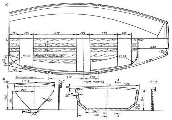 Чертежи лодки из фанеры – выкройки моторных лодок для самостоятельной постройки, изготовление, видео обзор