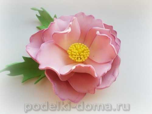 Цветок из фоамирана в горшке – мастер-класс для начинающих, схемы, шаблоны