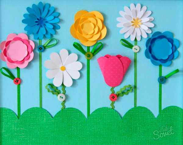 Цветы из бумаги своими руками схемы шаблоны для детей 6 лет – Простые цветы из бумаги. Поделки своими руками для детей.