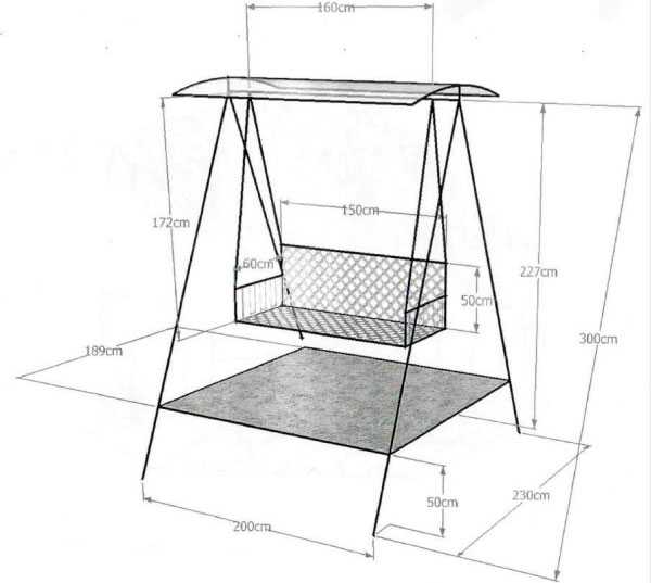 Детские качели из металла – чертежи садовых детских качелей, большие раскладные уличные варианты для дачи