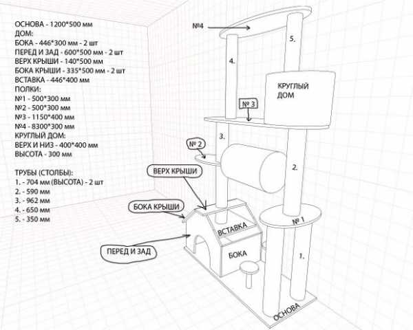 Домика для кота размеры – Домик для кошки или кота своими руками: конструкции, размеры, 72 фото
