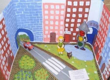 Дорога поделка – Поделки в детский сад на тему правила дорожного движения (ПДД) своими руками + фото