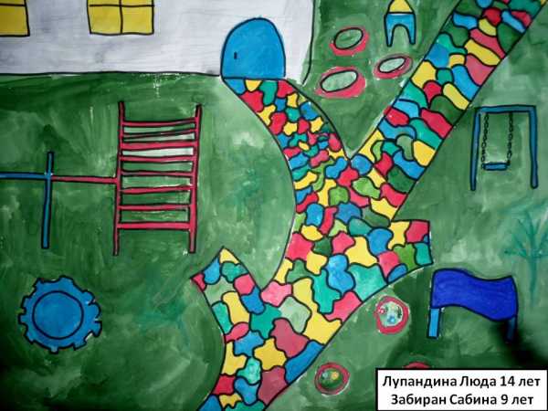Эскиз детской площадки – Ой!