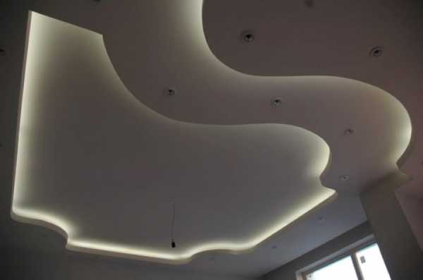 Фото потолок гипса – Потолки из гипсокартона - 175 фото лучших идей, какой дизайн выбрать