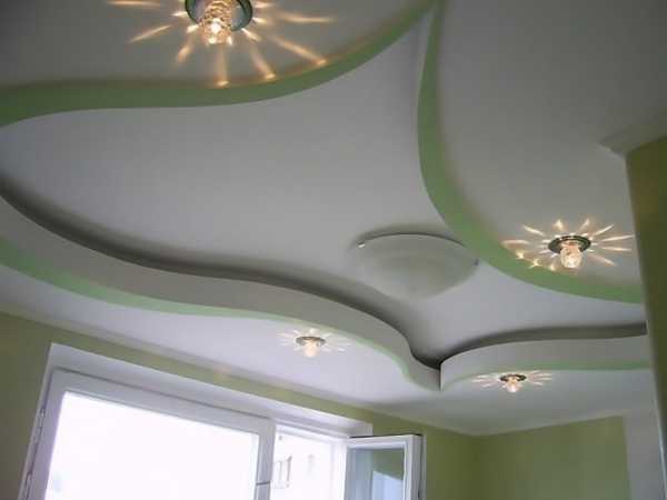 Фото потолок гипса – Потолки из гипсокартона - 175 фото лучших идей, какой дизайн выбрать