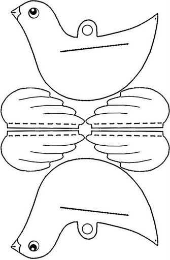 Голуби объемные из бумаги шаблоны – 9 мастер-классов с инструкциями, шаблонами, фото и видео