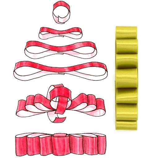 Как делать бантики из ленточек – : 20 !