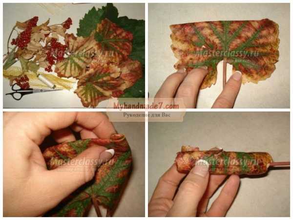 Как делать осенний букет из листьев своими руками – Осенний букет из листьев своими руками с фото и видео