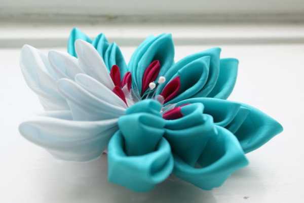 Как из ленты сделать цветочек – 21 способ сделать цветы из лент своими руками