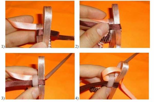 Как плести из лент фенечки – Плетение фенечек из ленточек: круглые и квадратные фенечки из 2 и 4 лент