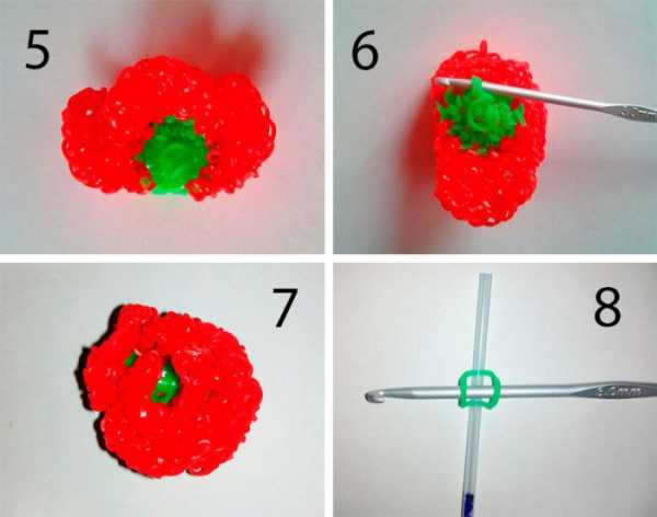 Как плести из резинок цветок – Цветы из резинок своими руками, 4 пошаговых мастер-класса