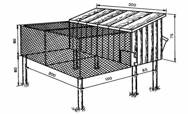 Как построить для кроликов клетки – Как построить клетку для кроликов
