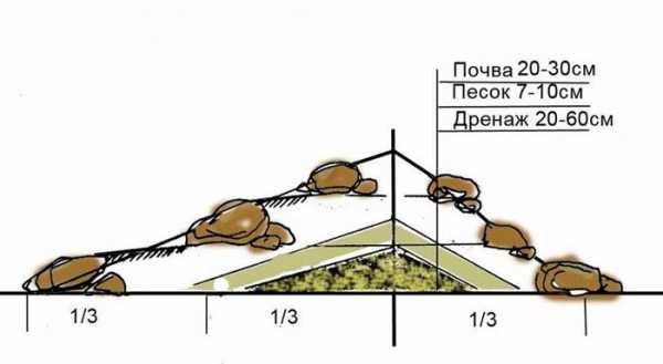 Как сделать альпийскую горку своими руками на даче фото – Маленькая альпийская горка своими руками, фото для начинающих, пошаговые схемы