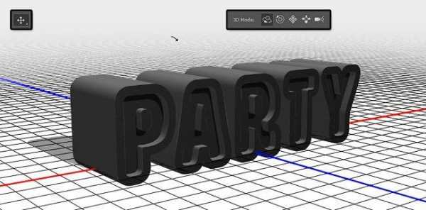 Как сделать буквы 3д – Как сделать 3D текст в фотошопе