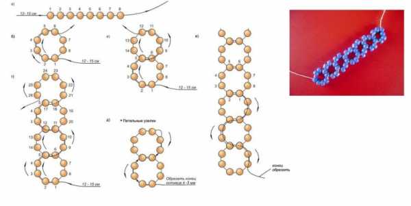 Как сделать из бисера для начинающих – схемы и мастер-классы – Sam-Sdelay.RU – Сделай сам!