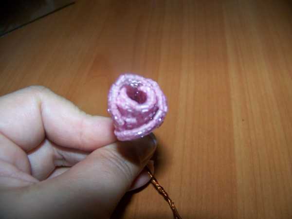 Как сделать из бисера и проволоки розу – подробный мастер-класс с описанием плетения