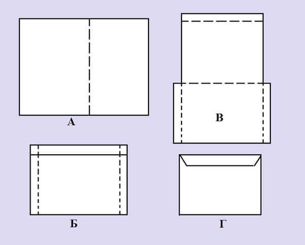 Как сделать из бумаги большой конверт – Как сделать конверт из бумаги для письма, денег: руководство