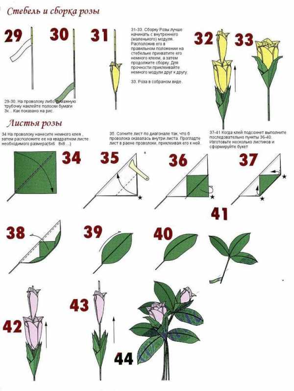 Как сделать из бумаги розу а4 – Простые розы из бумаги своими руками, 11 мастер-классов