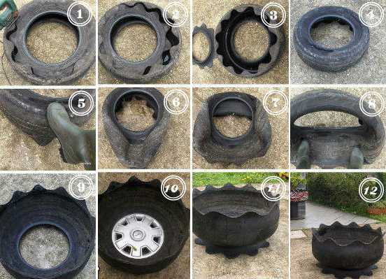Как сделать из шины – Что можно сделать из покрышек – 23 идеи (100 фото)