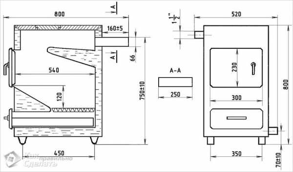 Как сделать котел отопления для частного дома – чертежи, виды, фото и видео