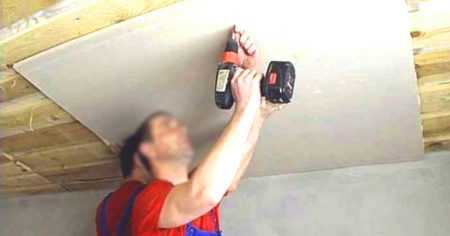 Как сделать потолок в частном доме из гипсокартона – Потолок из гипсокартона в частном доме: фото