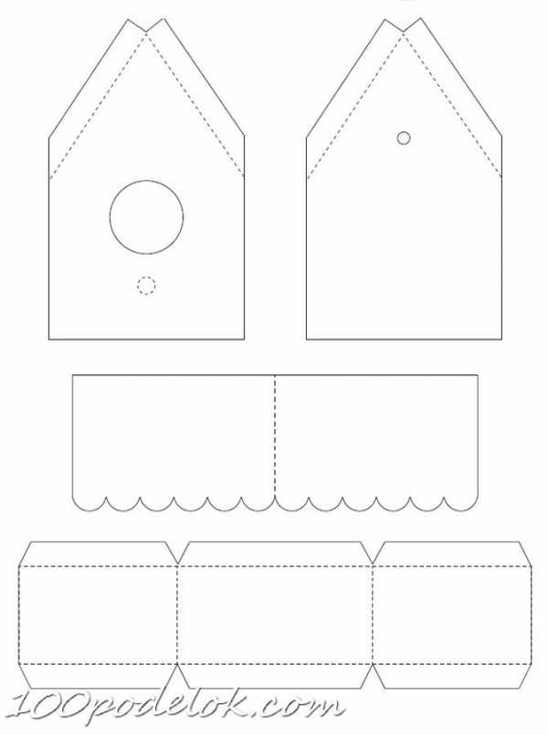 Как сделать скворечник из картона своими руками – Скворечник своими руками из картона: пошаговые инструкции