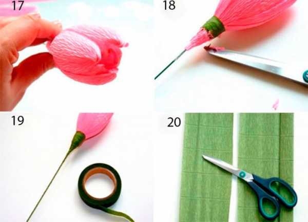 Как сделать тюльпаны своими руками из бумаги гофрированной – Тюльпаны из гофрированной бумаги своими руками, 3 мастер-класса
