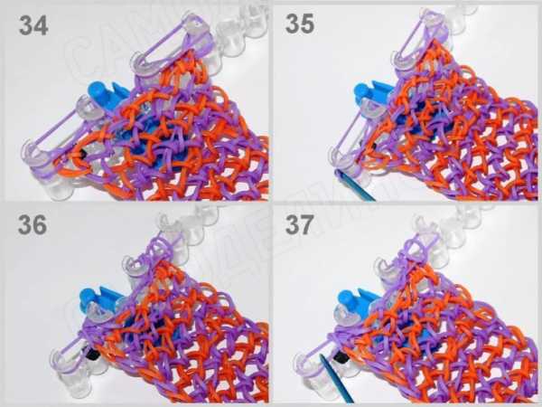 Как сплести из резинок на станке браслет чешуя дракона – Плетение браслета из резинок «Чешуя дракона» на станке.