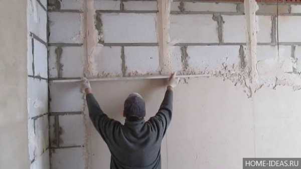 Как своими руками заштукатурить стену – инструкция и технология для начинающих, как быстро научится в домашних условиях правильно и ровно штукатурить стены, какой смесью это сделать
