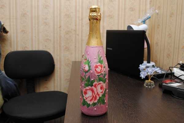 Как задекорировать бутылку шампанского на новый год – Как украсить бутылку шампанского на Новый год 2019 узнай тут