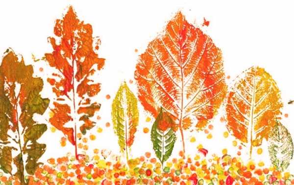 Картинка осень из листьев – Ой!