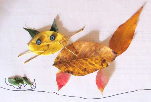 Картинка осень из листьев – Ой!
