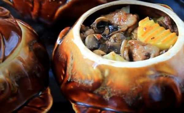 Картошка с мясом в горшочках с сыром – Мясо с картошкой в горшочках с сыром