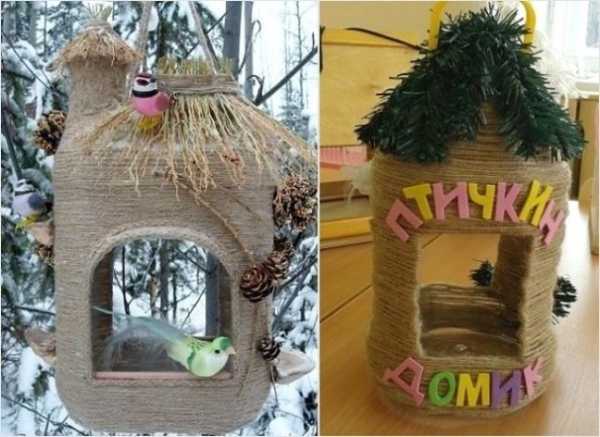 Кормушка из пластиковых бутылок для птиц – Кормушка для птиц из пластиковой бутылки: 700 фото, инструкции