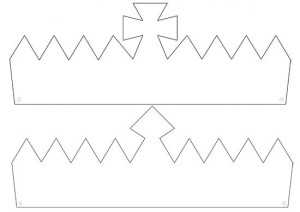 Корона для королевы своими руками из бумаги трафарет – Корона из Бумаги Шаблон для Вырезания