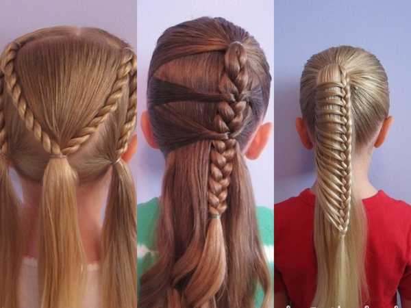 Красивые прически в школу для девочек на длинные волосы – Легкие прически для девочек в школу
