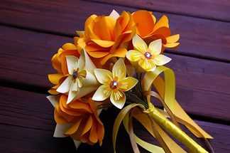 Красивый цветок из бумаги оригами – : . . - 50 -!