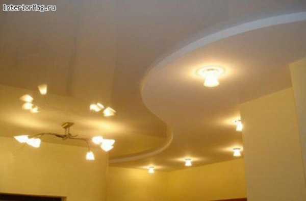 Круглый потолок из гипсокартона фото – Потолки из гипсокартона - 175 фото лучших идей, какой дизайн выбрать