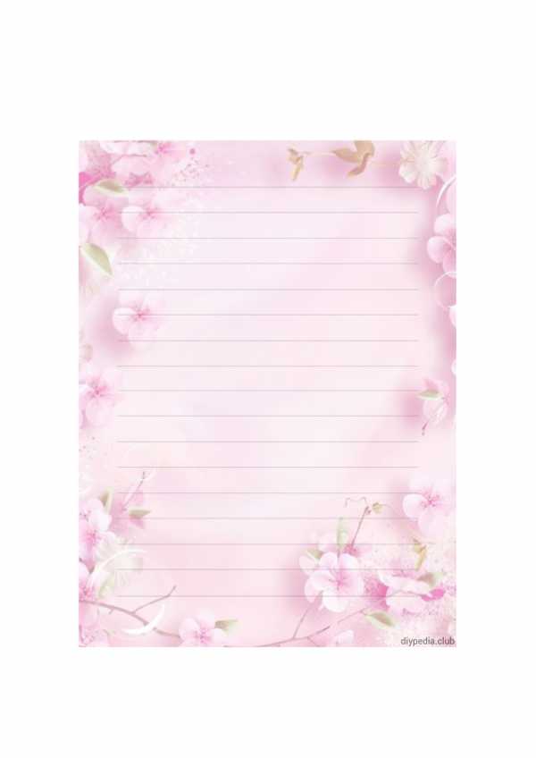 Лист бумаги красивый – Красивые шаблоны бумаги для писем • DIYpedia