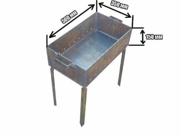 Мангал как сделать для шашлыков – Мангалы для шашлыка своими руками: размеры, фото