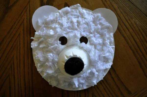 Маска медведя на голову из бумаги – Маска Медведя на голову из бумаги