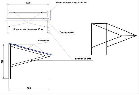 Односкатный навес из дерева своими руками чертежи – Деревянный односкатный навес - Кровля и крыша