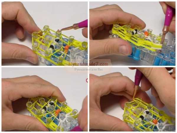 Плетение игрушки из резиночек – Как сплести игрушки из резинок на рогатке: видео-плетение