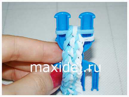 Плетение из резиночек на рогатке браслеты – Браслет из резинок «Колосок». Пошаговое плетение на рогатке.