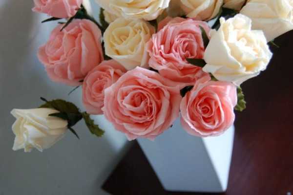 Поделка цветы из гофрированной бумаги – Цветы из гофрированной бумаги своими руками и конфет