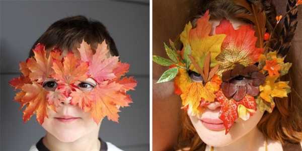 Поделка из листьев девушка осень – Портрет осени из листьев