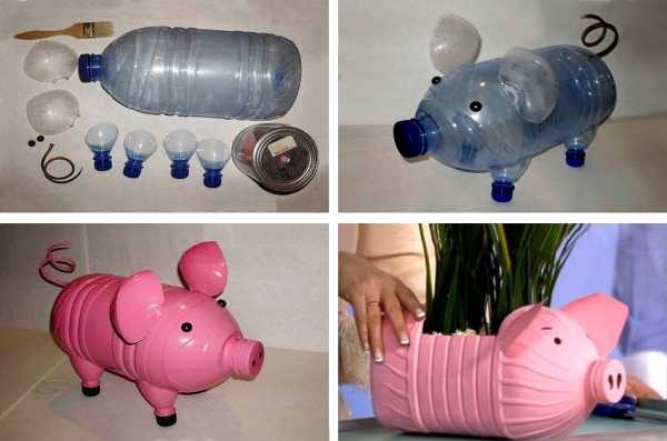 Поделка из пластиковой бутылки в садик – Поделки из пластиковых бутылок для детского сада